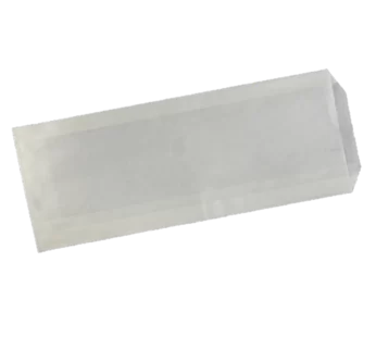 2# Size Popcorn Bag, Plain White Unprinted, 4.75×1.25×12″