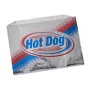 Foil Hot Dog Bag, Stock Print Hotdog, Top Loading, 7x2x5 1000