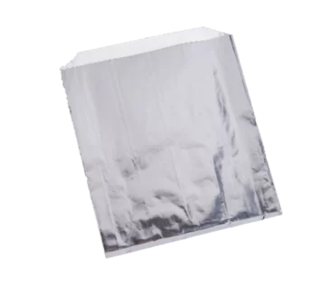 Foil Sandwich Bag, Plain Unprinted, 6x2x8 Size, 1000