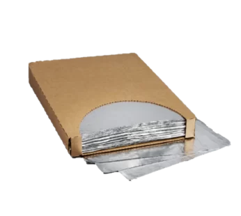 9×12 Plain Silver Cushion Foil Wrap