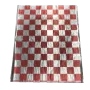 10.5x13 RED Checkered Cushion Foil Wrap