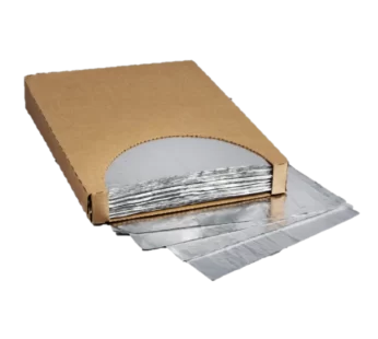 10.5×14 Plain Silver Cushion Foil Wrap