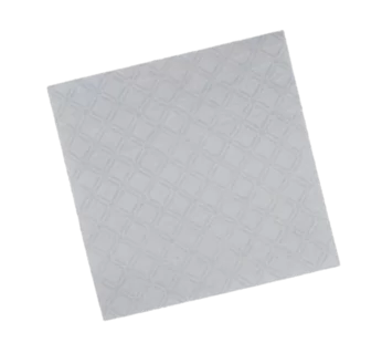 12×12 Quilted Paper Plain White Sheet 1000