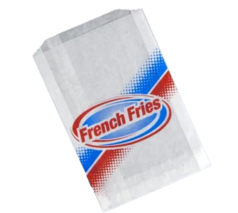 5-1/2″x1″x8″ Printed French Fry Bag – Dog and Fries Size