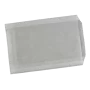 5-1/2"x1"x8" Plain White French Fry Bag - Dog and Fries Size