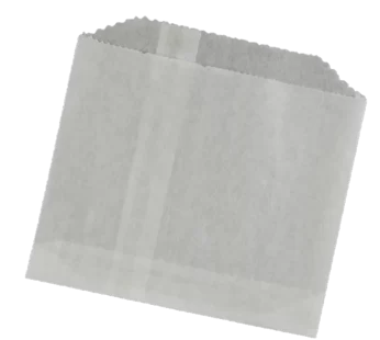 4-1/2″x3-1/2″ Plain White French Fry Bag