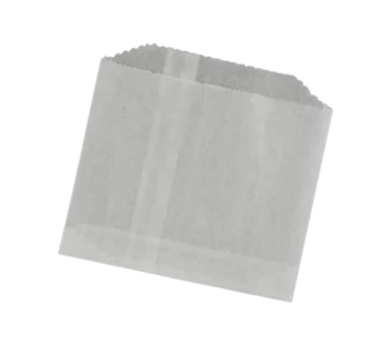 4-1/2″x4-1/2″ Plain White French Fry Bag