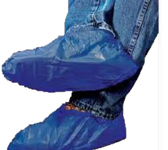 Polyethylene Shoe Cover, Super Size, Skid Resistant Sole, CP