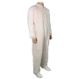 Spunbond PP Coverall, Open Wrists and Ankles, White