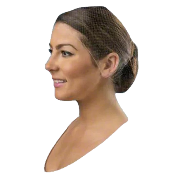 Lightweight Nylon Hairnet, 22" Size, Latex Free