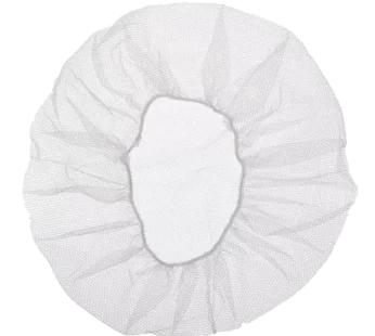 Honeycomb Koronet Hairnet, Polyester, Latex Free, 24″, White Color