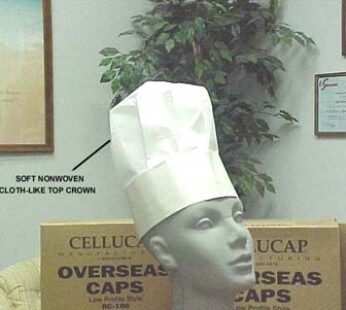 Kids LeFlair Paper Chef Hats, White 9 inch